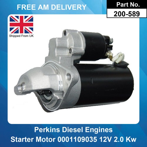Starter motor for perkins - starter,