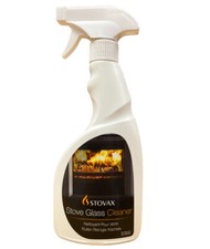 Stove Glass Cleaner Spray Stovax 500ml Effective on Stoves Woodburner Oven Glass