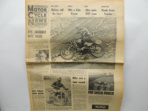 July 1965 motorcycle news - 1965,