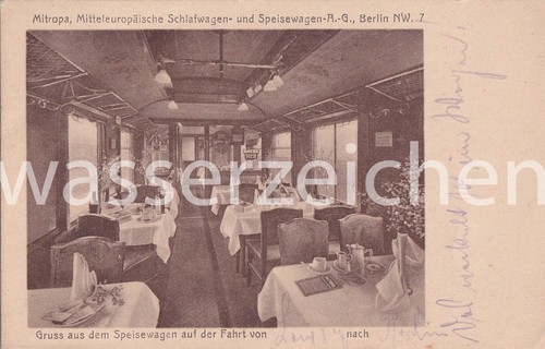 Orig postcard greetings from - postcard,