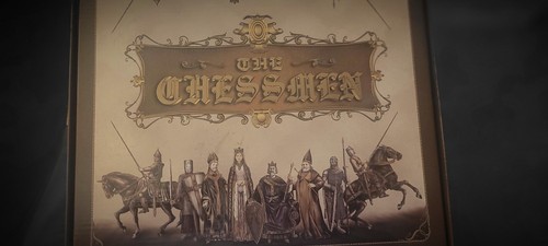 Medieval chess set complete - medieval,