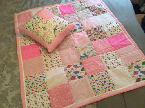 Handmade patchwork quilt and - handmade,