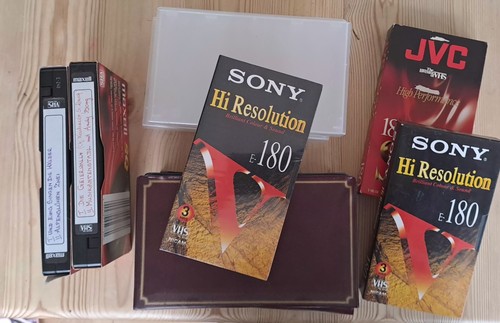 Vhs video cassette tapes home - vhs,