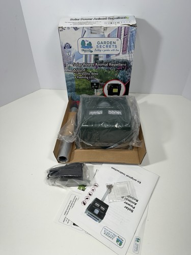 Garden secrets solar animal - secrets,