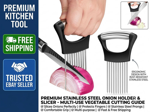Stainless steel onion holder - onion,