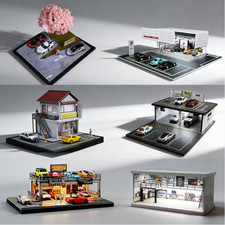 1/64 Diorama Diecast Garage