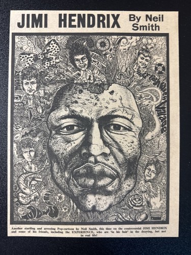 Jimi hendrix 1967 magazine - jimi,
