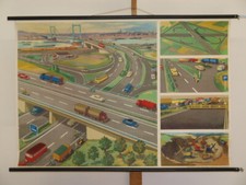 School Wall Art Roads Highway