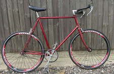 Raleigh Custom Road Racing Fixed Speed Lightweight Bike Bicycle Courier Commuter