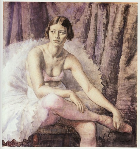 Ballet dancer dame laura - a,