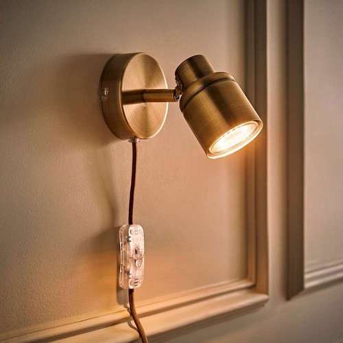 Spotlight wall light - spotlight, fitting