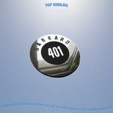 GARRARD 401 50mm emblem badge