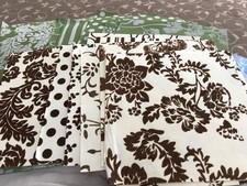 Papermania 8x8" Botanical Hand Made Flocked Paper  10 New Pack  18 sheets