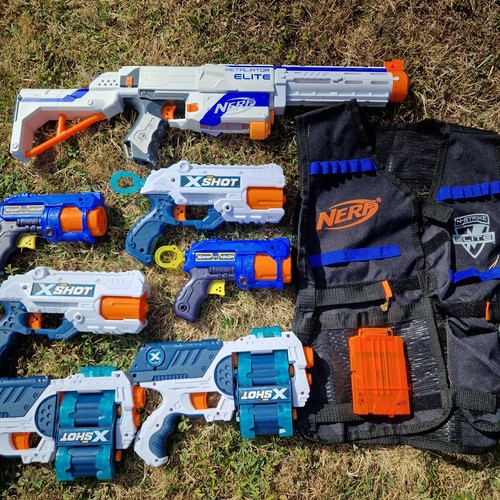 Nerf strike retaliater - nerf, white