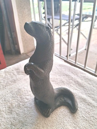 Vtg cold cast - cold, bronze