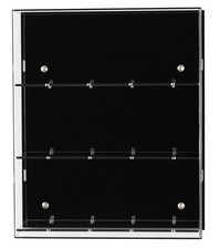 Acrylic Wall Display Case for Six 1:2 Scale Model F1/GP Helmets