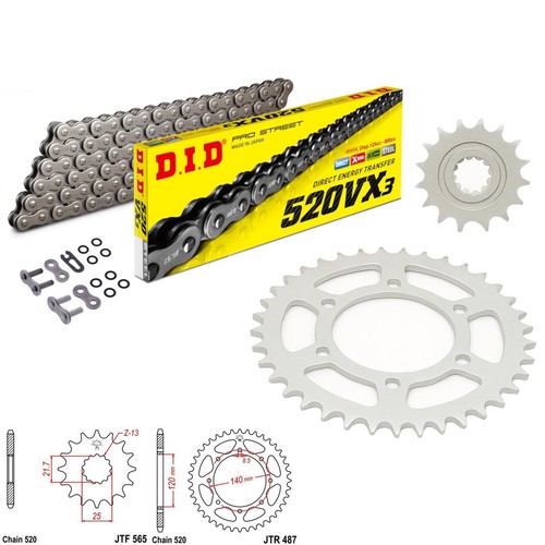 W800 chain and sprocket kit - w800,
