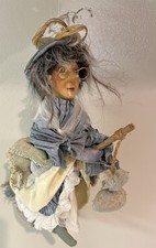 Vtg Hanging Flying Kasma Witch
