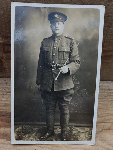 Vintage rppc postcard wwi - rppc,