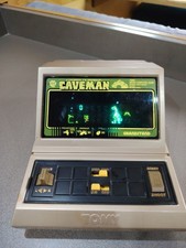 Vintage 1980s Retro Grandstand Tomy Caveman Tabletop Game  Working