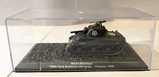 Atlas Deagostini 1/72 M4A3 Sherman Tank Diecast Model WW2 Era