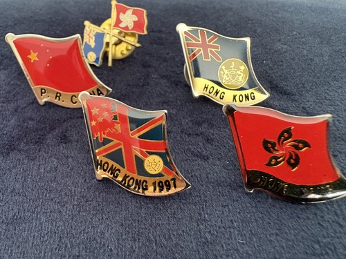 Enamel flag lapel pin - 5, badge