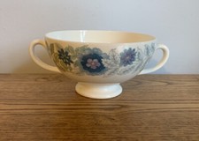 Wedgwood Clementine Twin Handled Soup Bowl (single bowl)