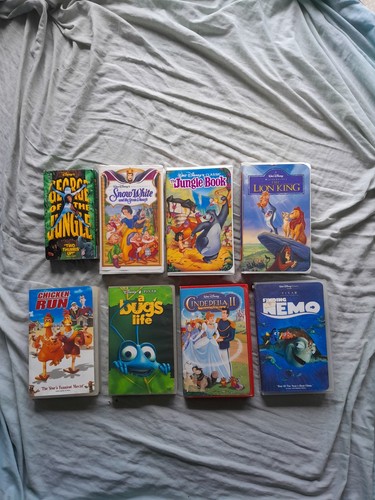 Vhs ntsc big box walt - ntsc,