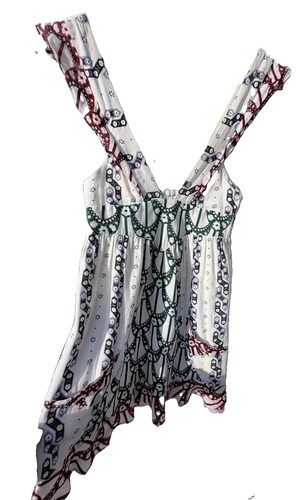 Tigerlily cotton pinafore mini - tigerlily,