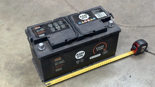 Original halfords battery - halfords, agm