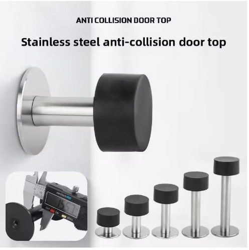 Stainless steel rubber door - steel,