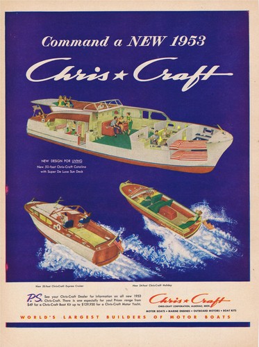 1953 chris craft - 1953, catalina