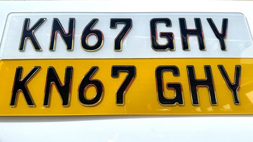 Gel number plates - 2,