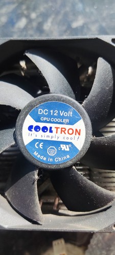 Cooltron cpu cooler volt - cpu, 12