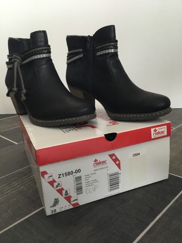 Women rieker black ankle - women’s,