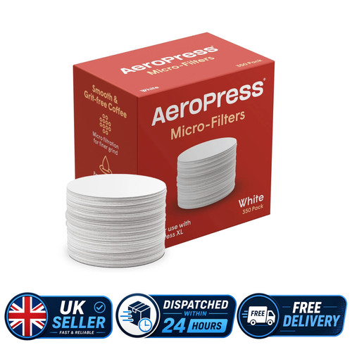 Aeropress white paper - white,
