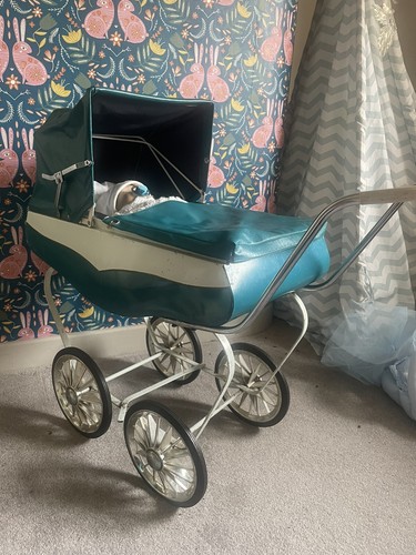 Vintage triang dolls pram - vintage,