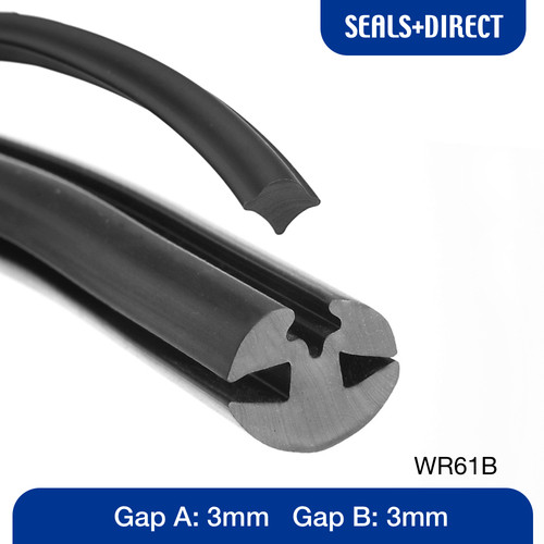 Car boat caravan - window, rubber