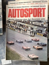 Autosport Magazine 10 June 1971 Test Maserati Indy 2+2 Hazemans Martini Trophy