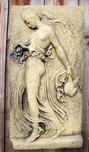 Greek wall plaque female - greek,