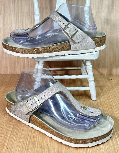 Birkenstock gizeh metallic - gizeh,