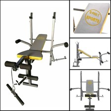 Weights Gym Bench Training
