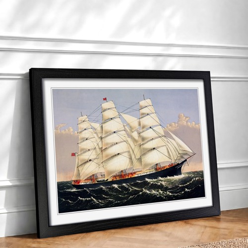 Sailing clipper ship - clipper,