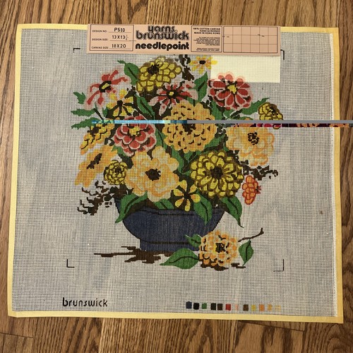 Vintage brunswick needlepoint - brunswick,