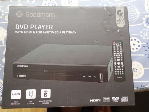 Goodmans dvd player with hdmi - goodmans,