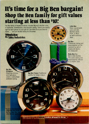 Westclox big ben alarm - ben,