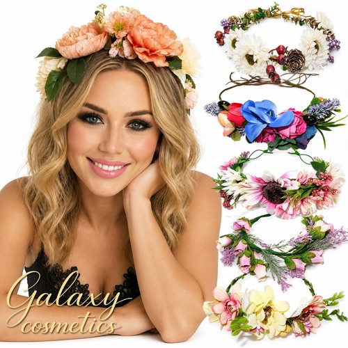 Flower crown headband - headband, garland