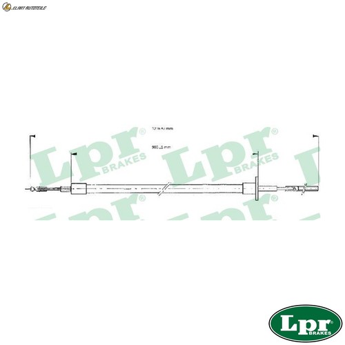 Cable clutch actuator c0052c - cable,