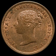 1844 Queen Victoria Young Head
