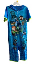 Minecraft one-piece pajama